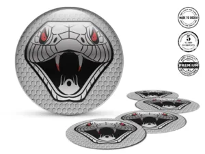 Adesivo Cupola Stile Badge Dome Tuning Sport
